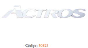 EMBLEMA ACTROS CROMADO