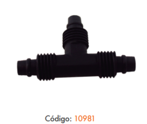 CONECTOR TEE DE NYLON